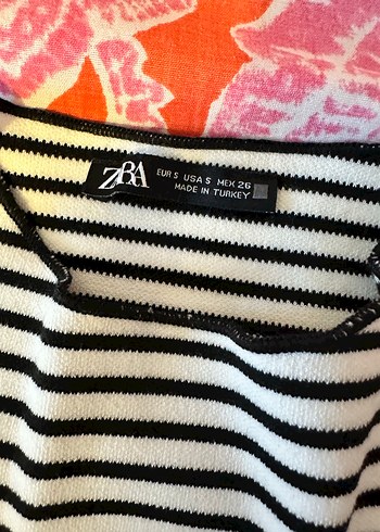 Çizgili Desenli Mini Kolsuz Elbise - Görsel 3