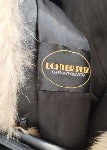 Kahverengi Uzun Kadın Gerçek Tilki Kürk Kaban - Görsel 3