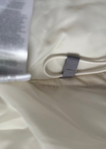 Bej Kadın Midi Kış Montu, Kürk Detaylı - Görsel 7