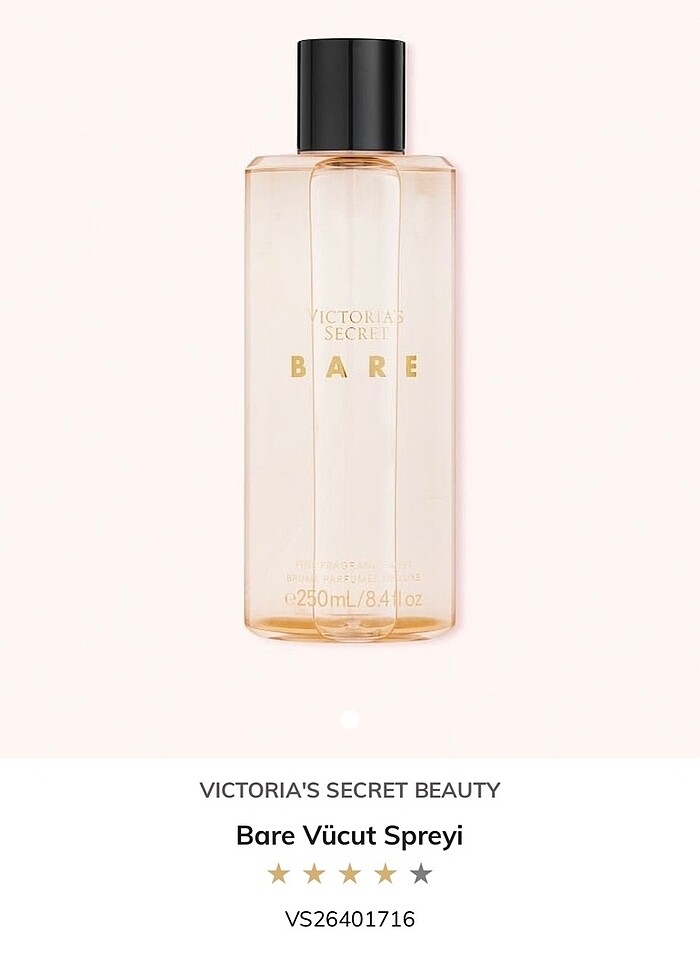 Victoria?s Secret Bare Vücut Spreyi - Görsel 2