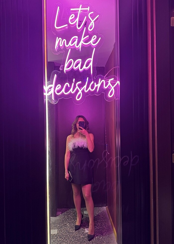 Zara Siyah Gece Elbisesi - Görsel 2