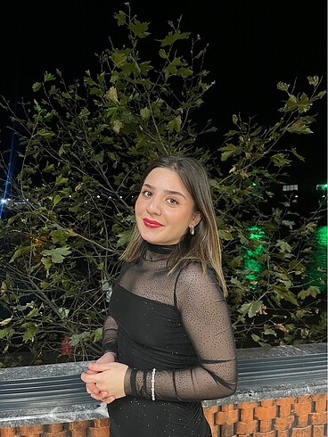s Beden siyah Renk Mango Elbise