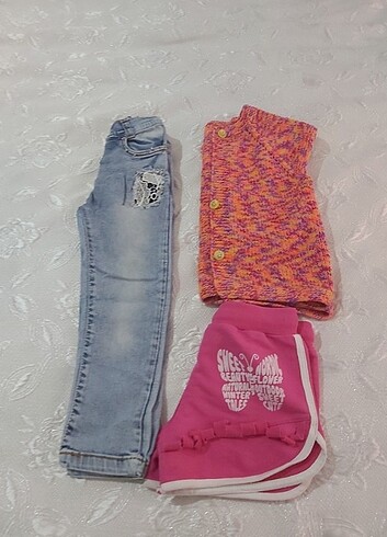24-36 Ay Beden çeşitli Renk Pantolon