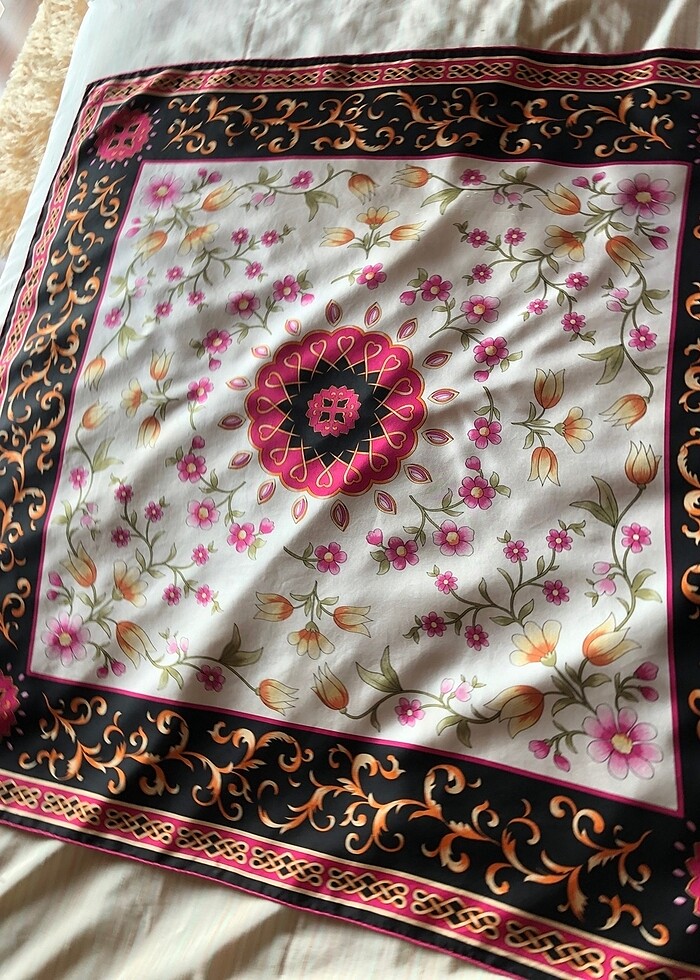 Vakko twil eşarp - Görsel 2