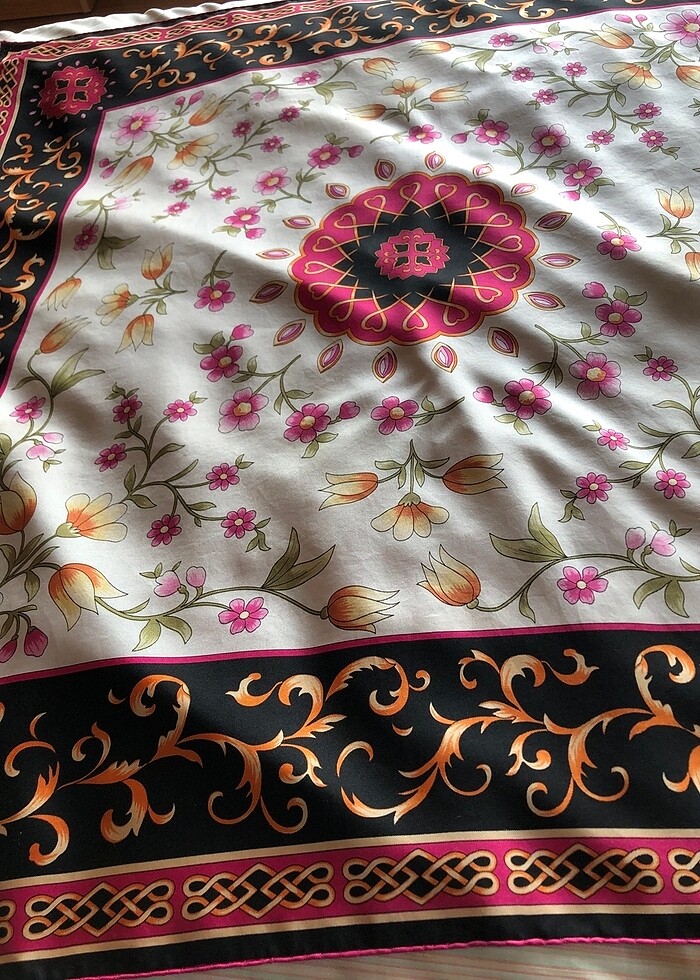 Vakko twil eşarp - Görsel 3