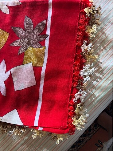 İğne oyası tülbent - Görsel 4