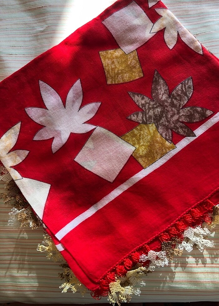 İğne oyası tülbent - Görsel 2