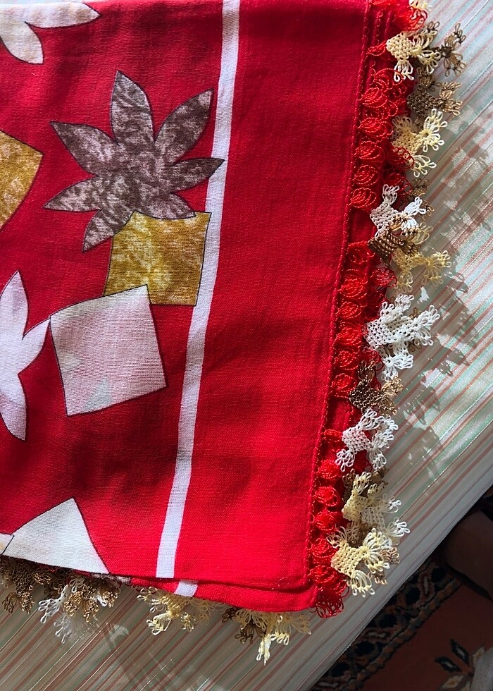 İğne oyası tülbent - Görsel 4