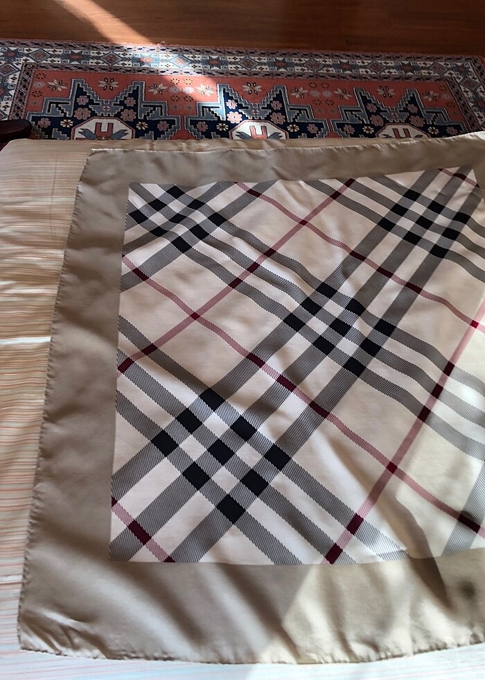 Burberry twil eşarp - Görsel 4