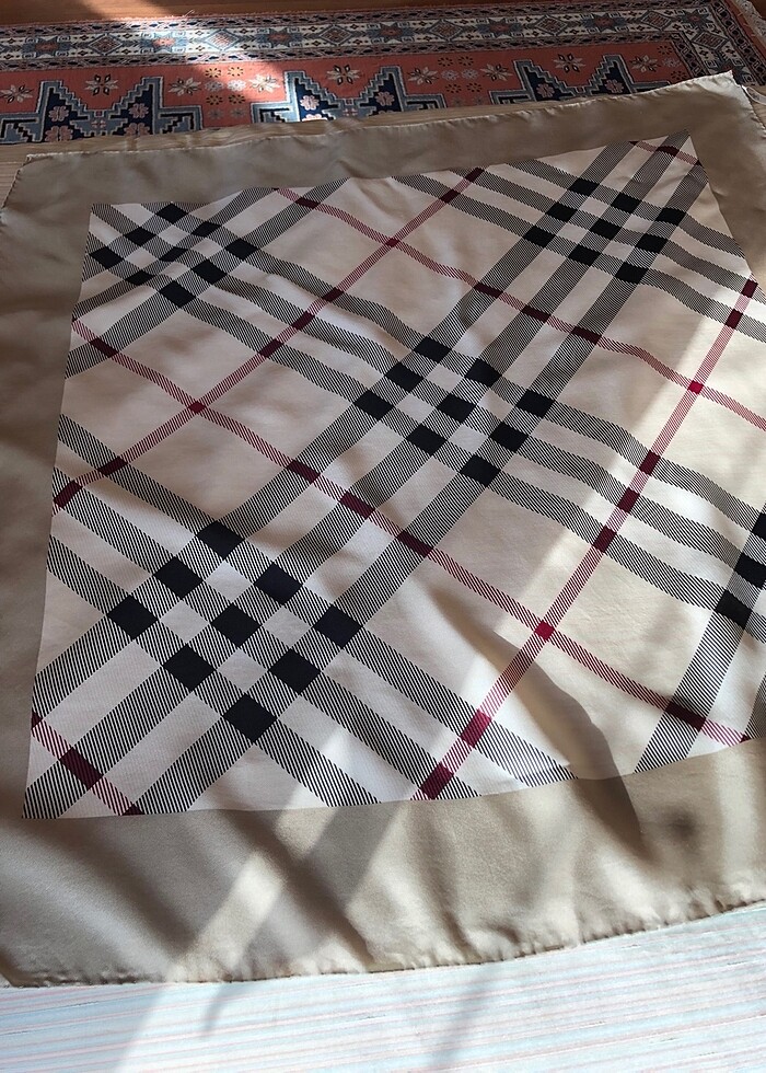 Burberry twil eşarp - Görsel 2