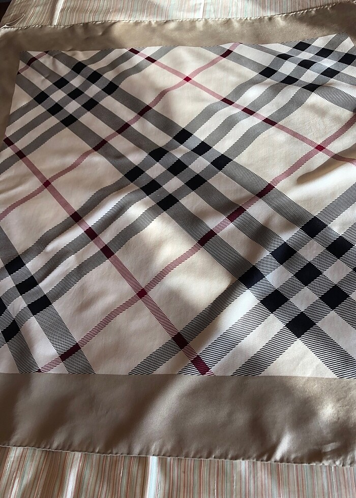 Burberry twil eşarp - Görsel 5