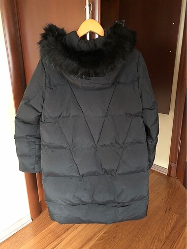 Twist siyah renk şişme mont - Görsel 4