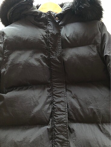 Twist siyah renk şişme mont - Görsel 6