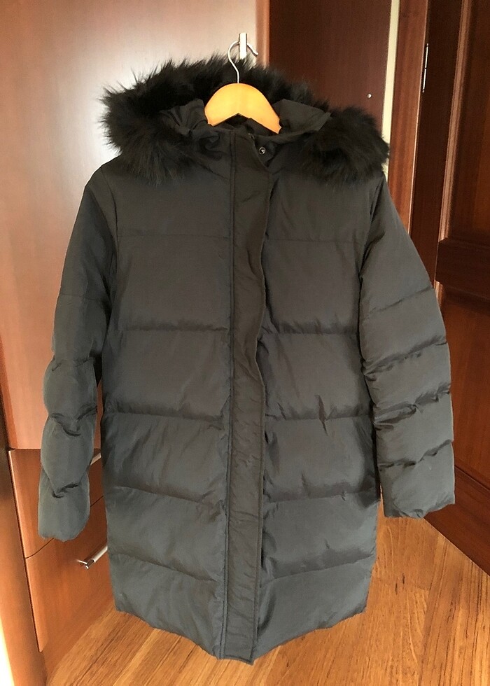 Twist siyah renk şişme mont - Görsel 2