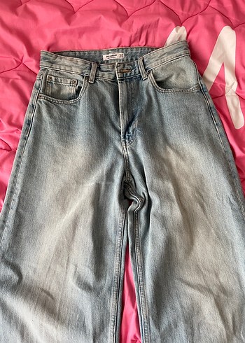 Mavi Loose Fit Midi Kadın Denim Jean - Görsel 2