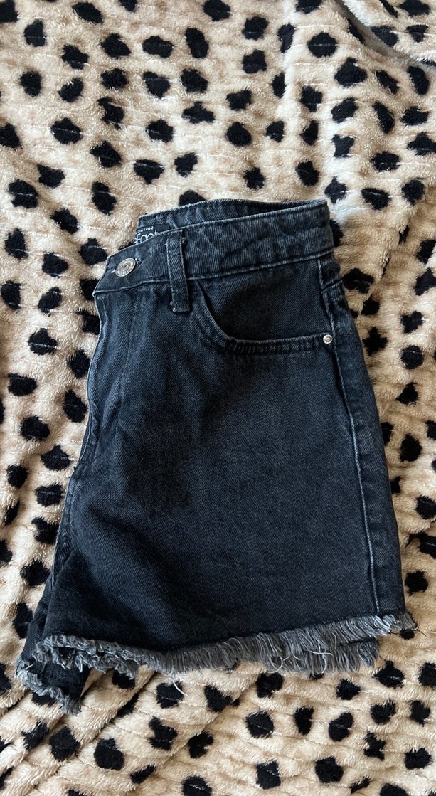 Siyah şort - Görsel 3