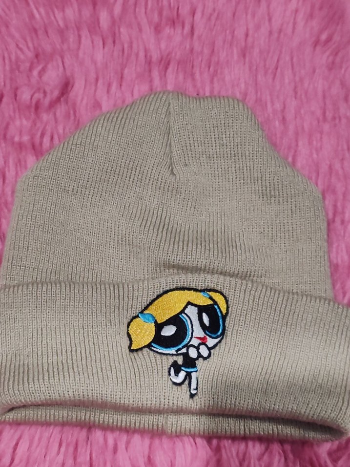 Bej Örgü Kadın Bere - Görsel 5