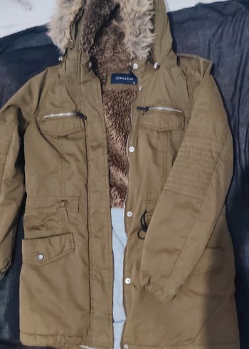 Kahverengi Kürklü Kadın Kışlık Mont - Görsel 2