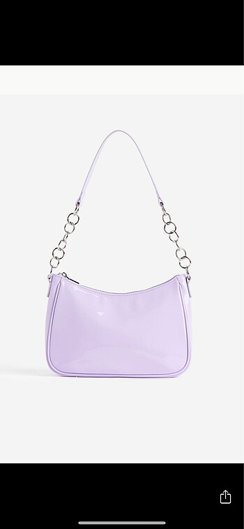 H&M Lila Çanta