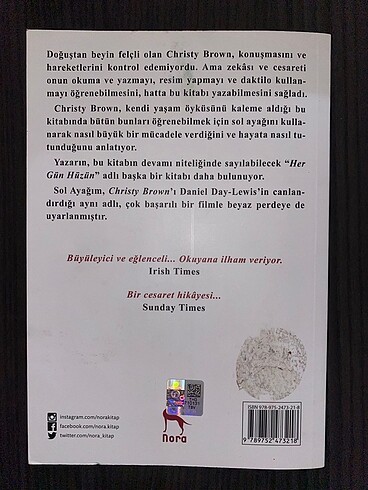  Sol Ayağım Kitabı