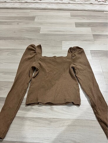 Diğer Camel kare yaka bluz