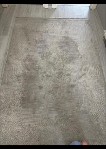 Gri Modern Klasik merinos Halı - Görsel 4