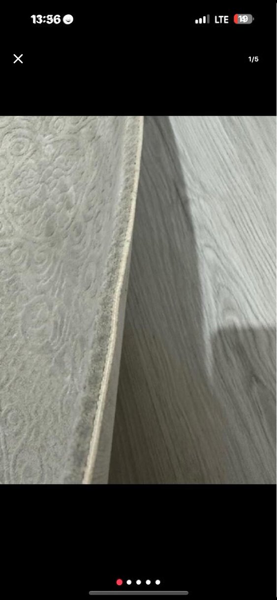 Gri Modern Klasik merinos Halı - Görsel 2