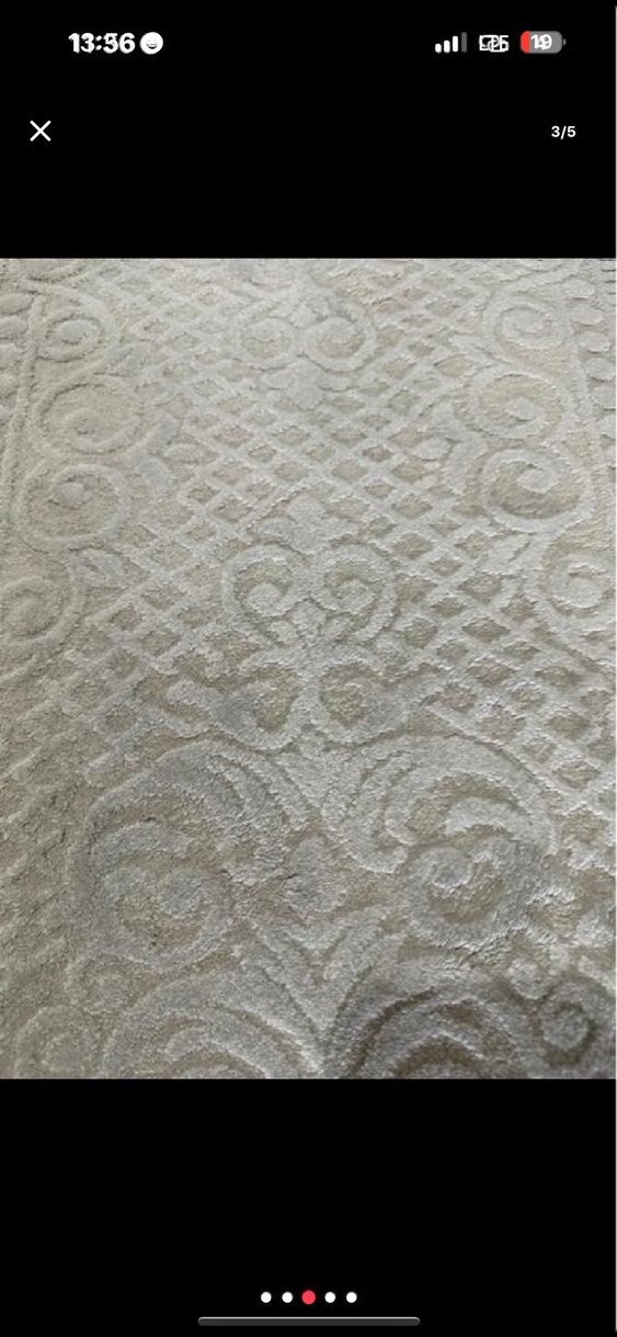 Gri Modern Klasik merinos Halı - Görsel 5