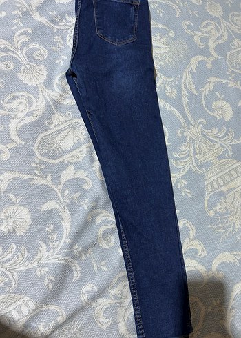 28 Beden Kadın Lacivert Regular Fit Denim Pantolon