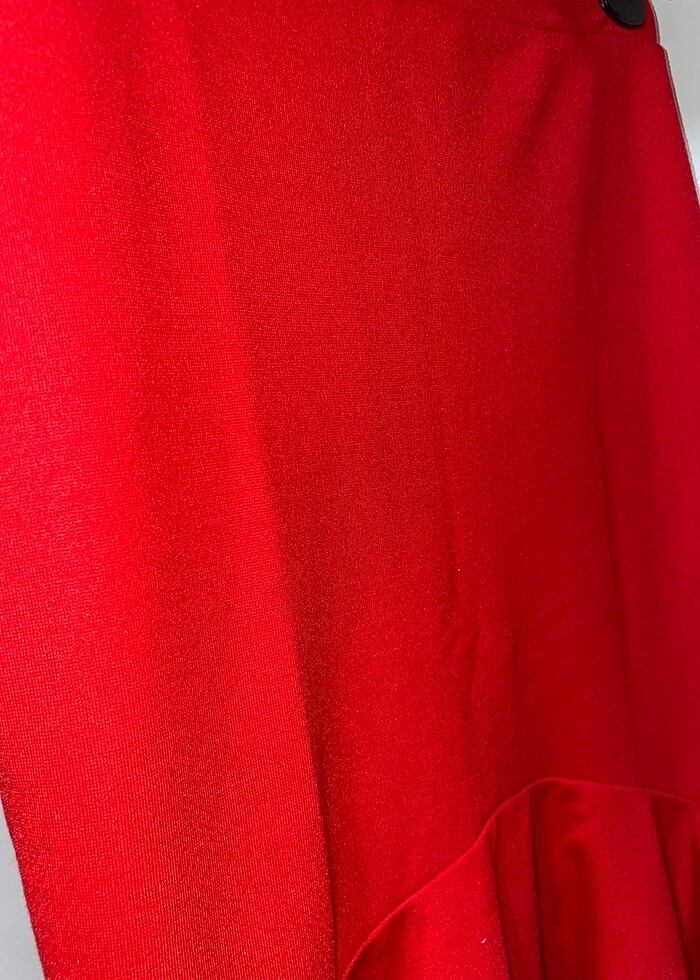 Zara kırmızı kalem etek - Görsel 3