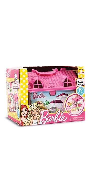 Dede Oyuncak 19 Parça Barbie Ev Çay Seti.