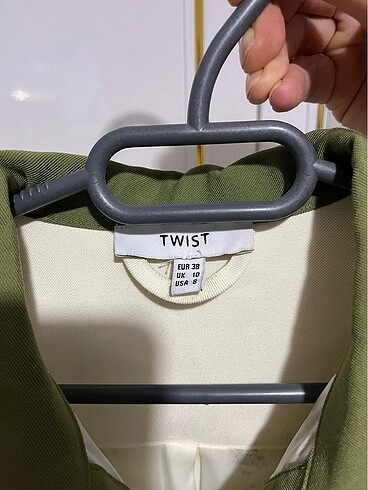 38 Beden Twist gömlek ceket