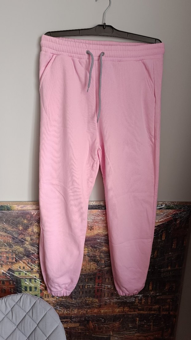 Toz Pembe eşofman altı - Görsel 2