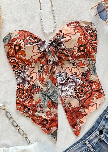 Bohem Straplez Mini Büstiyer - Görsel 2