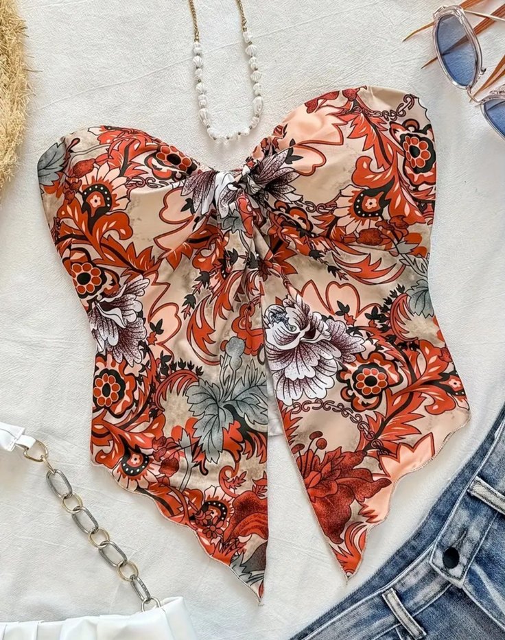 Bohem Straplez Mini Büstiyer - Görsel 2