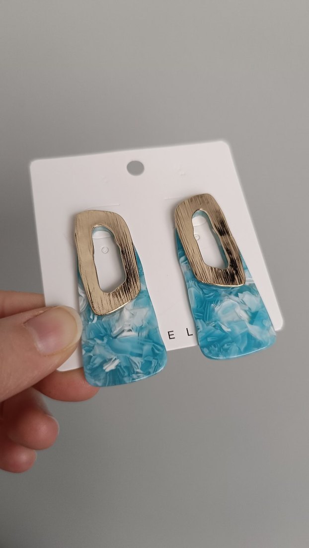 Mavi Bohem Midi Küpe - Görsel 4