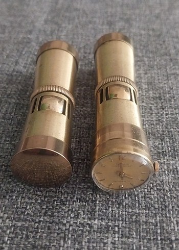 1960'lar İsviçre TORVİC saatli ve düz model benzinli çakmak lar. - Görsel 11