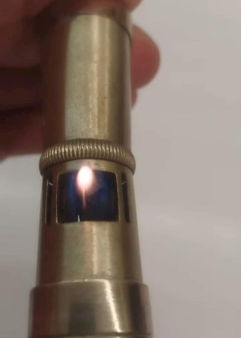 1960'lar İsviçre TORVİC saatli ve düz model benzinli çakmak lar. - Görsel 8