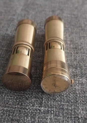 1960'lar İsviçre TORVİC saatli ve düz model benzinli çakmak lar. - Görsel 12