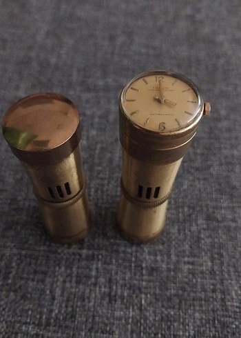 1960'lar İsviçre TORVİC saatli ve düz model benzinli çakmak lar. - Görsel 18