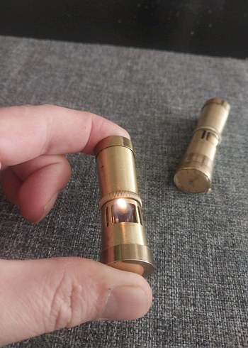 1960'lar İsviçre TORVİC saatli ve düz model benzinli çakmak lar. - Görsel 15