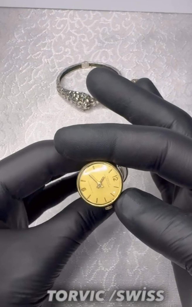 1960'lar İsviçre TORVİC saatli ve düz model benzinli çakmak lar. - Görsel 4