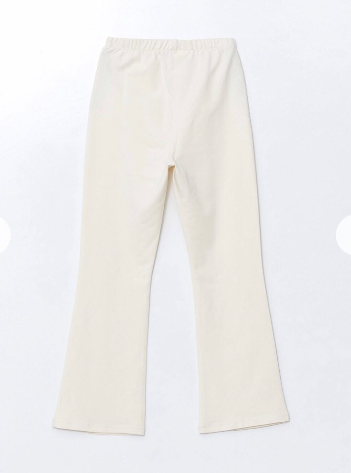 LCW / İspanyol Paça Krem Rengi Tayt - Görsel 2