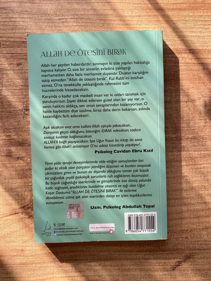 Allah De Ötesini Bırak - Uğur Koşar - Görsel 2