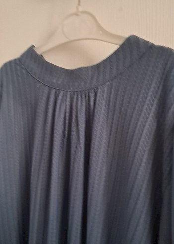 Gri Uzun tunik Yüksek Yakalı - Görsel 3