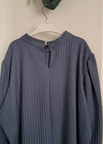 Gri Uzun tunik Yüksek Yakalı - Görsel 5