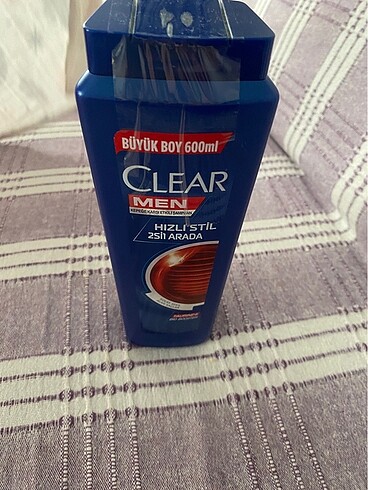 Clear men hızlı stil 600 ml şampuan