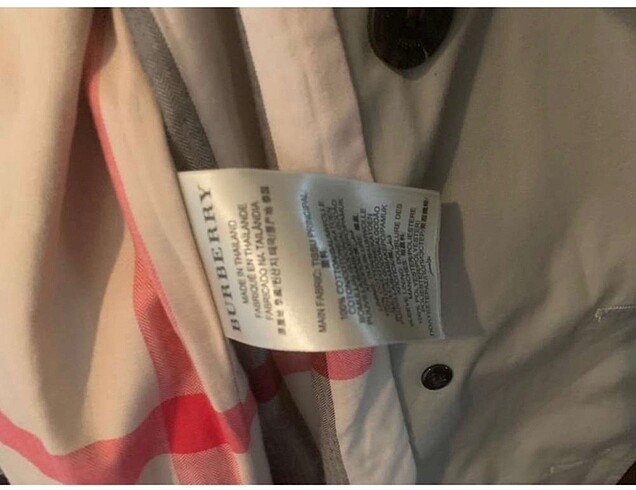 xl Beden Burberry Trenchcoat