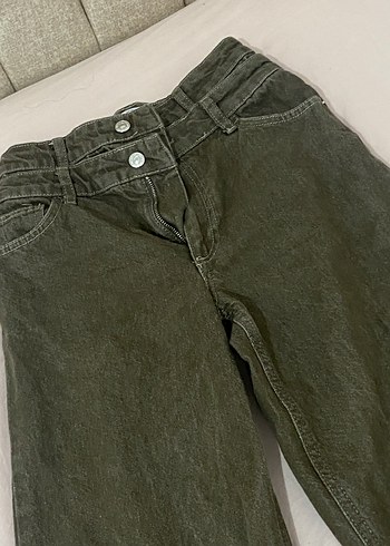 Kahverengi Deri Çiçek Desenli Strappy Büstiyer ve pantolon takım - Görsel 3