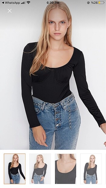 TrendyolMilla Siyah Body